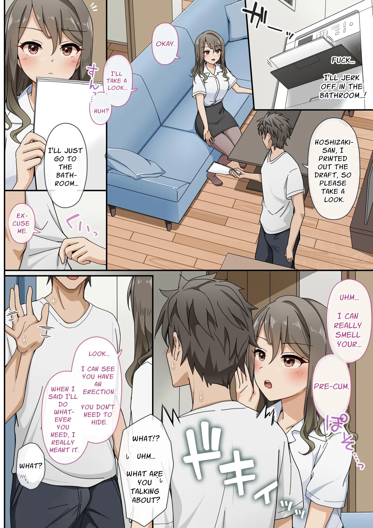 Sawayaki Bijin no Eromanga Henshuu-san ni Nukimakutte Morai nagara Genkou Ganbaru Hanashi | Meet The Draft Deadline While Your Beautiful Busybody Erotic Manga Editor Lends A "Helping Hand" page 7 full