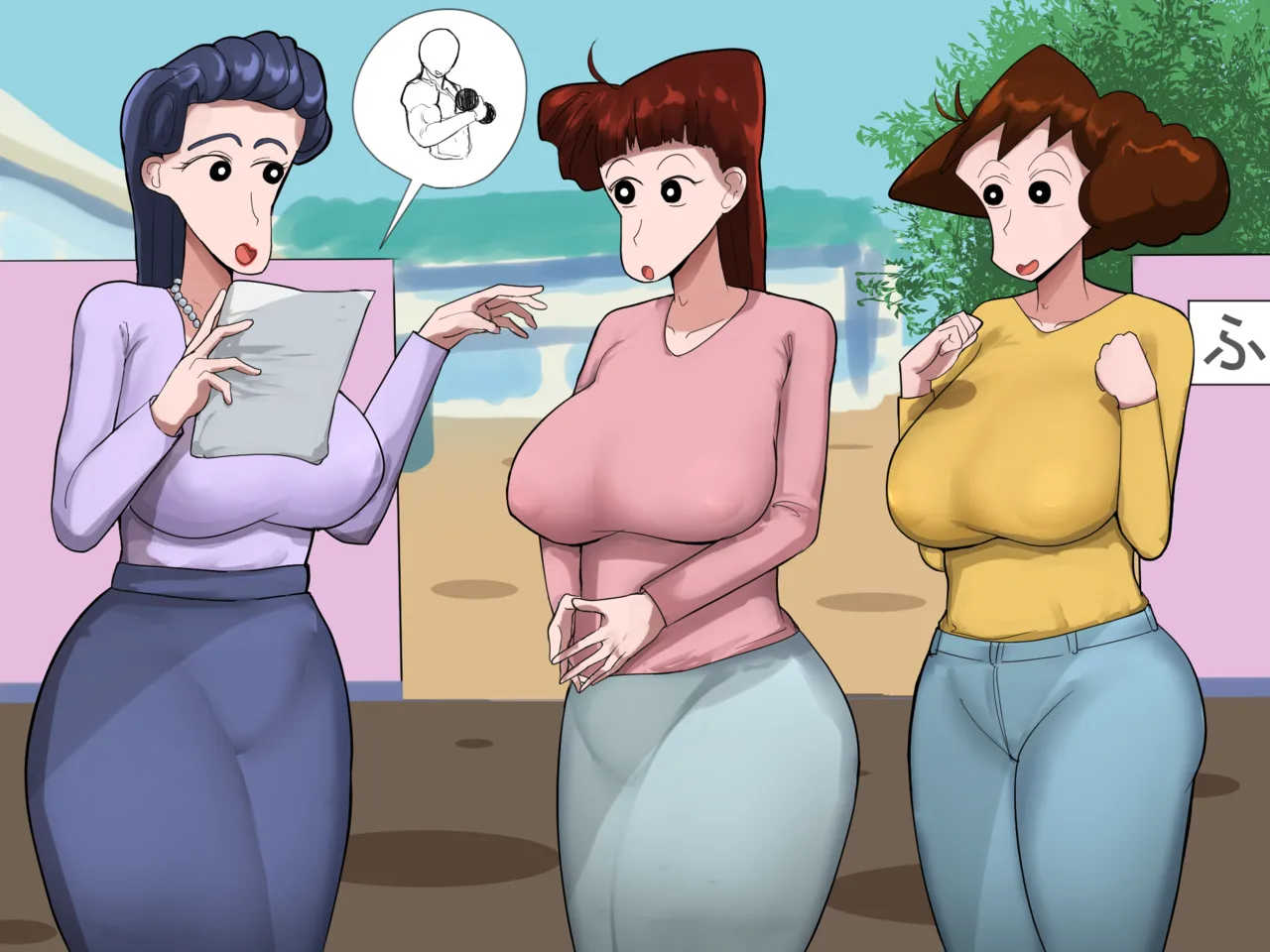 奥様方のフィットネス体験 page 1 full