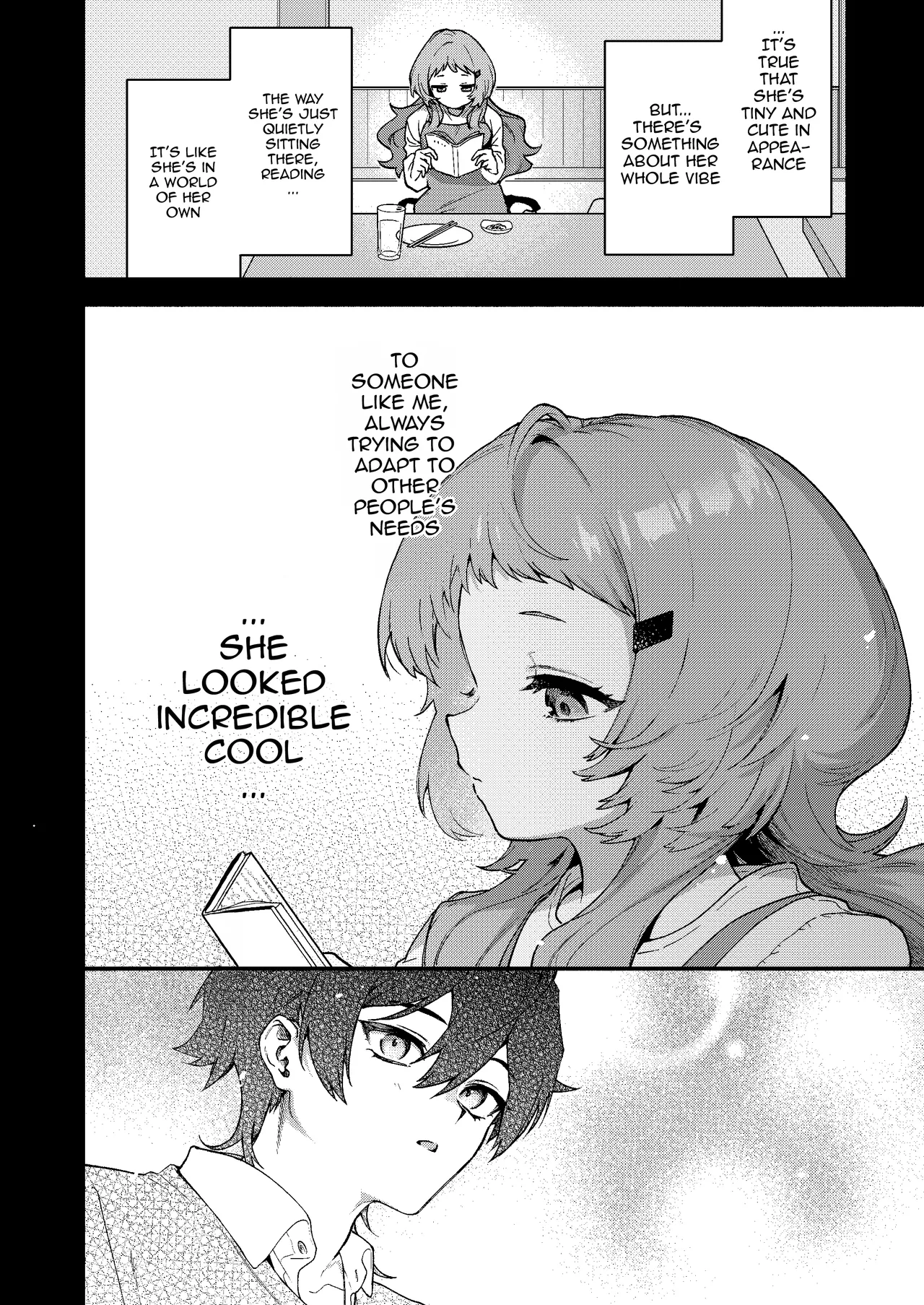 Mako-senpai ni Taberareru. ~Chiisakute Dekkai Ama Sado Senpai ni Otosareru~ | Eaten By Mako-senpai ~Falling To A Tiny But Huge Sadist Senpai~ page 6 full