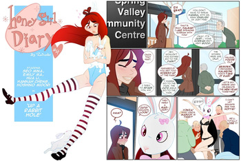 Honey Girl Diary #4 - Up a Rabbit Hole cover