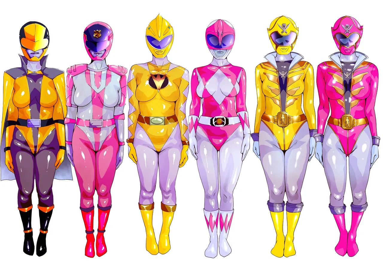 戦隊ヒロインカタログ page 1 full