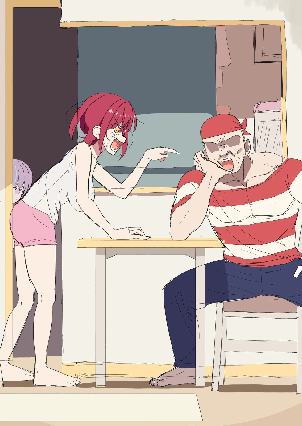 大喧嘩してもいつもその後にイチャラブセ〇クスして超仲直りする夫婦 page 5 full