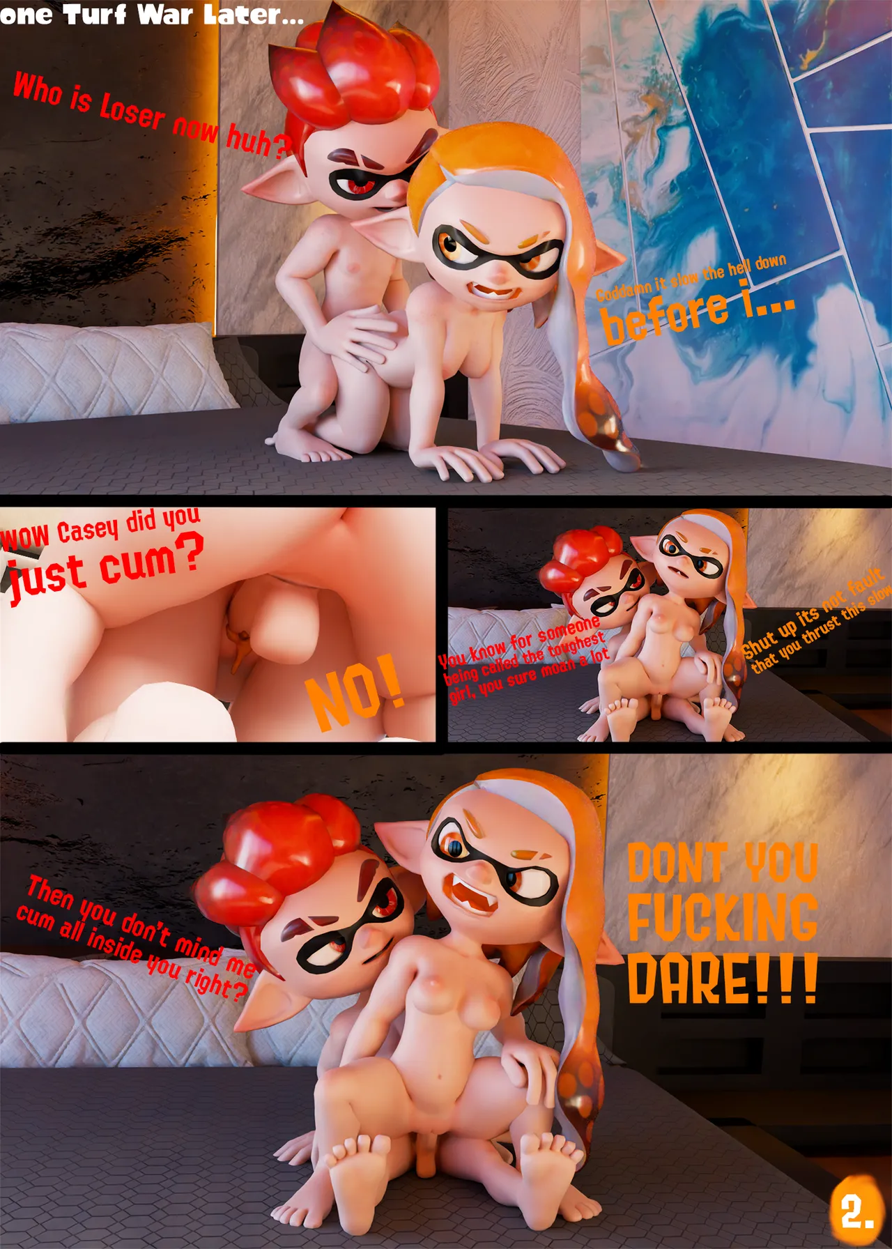 Orange Love page 3 full
