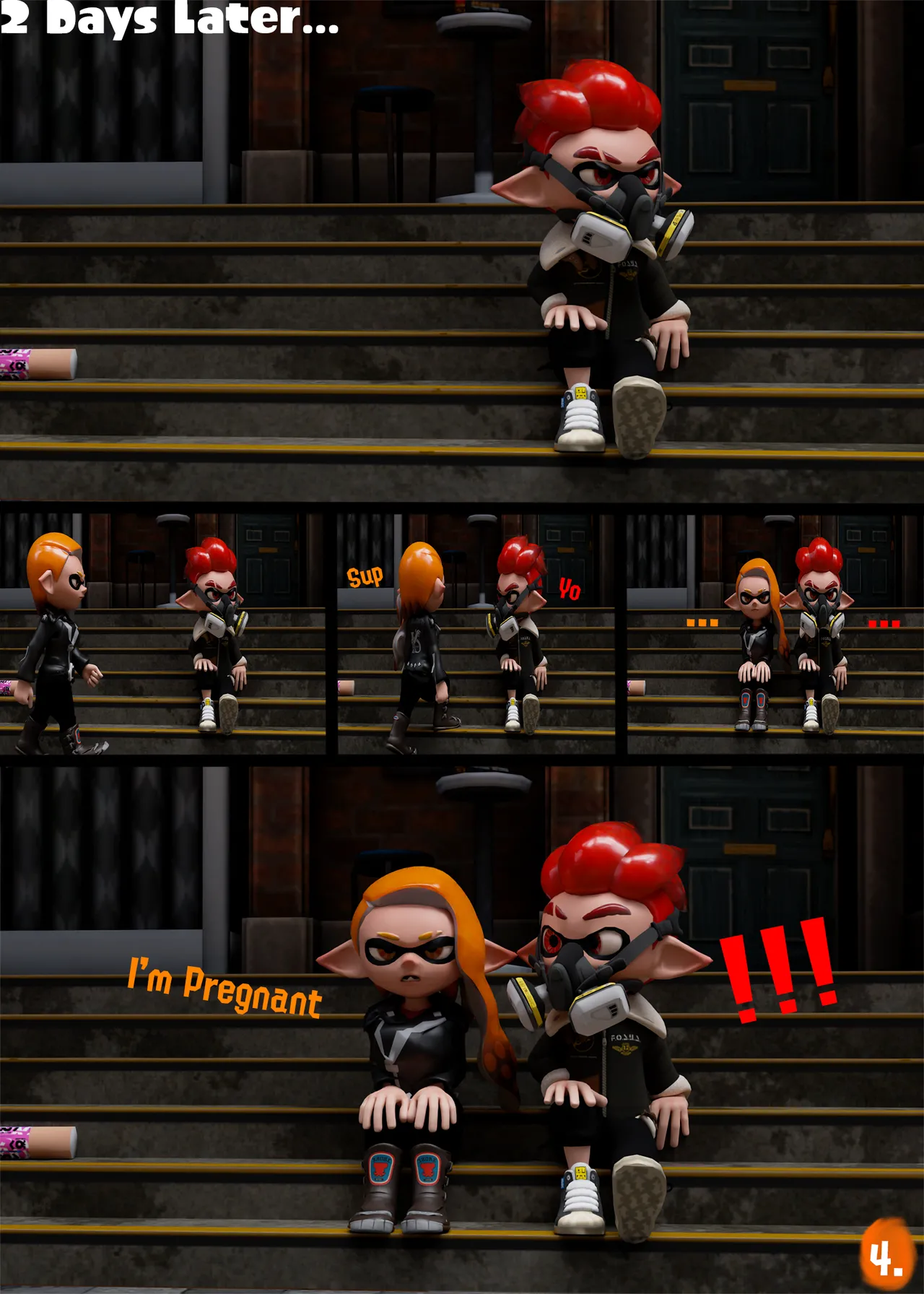 Orange Love page 5 full