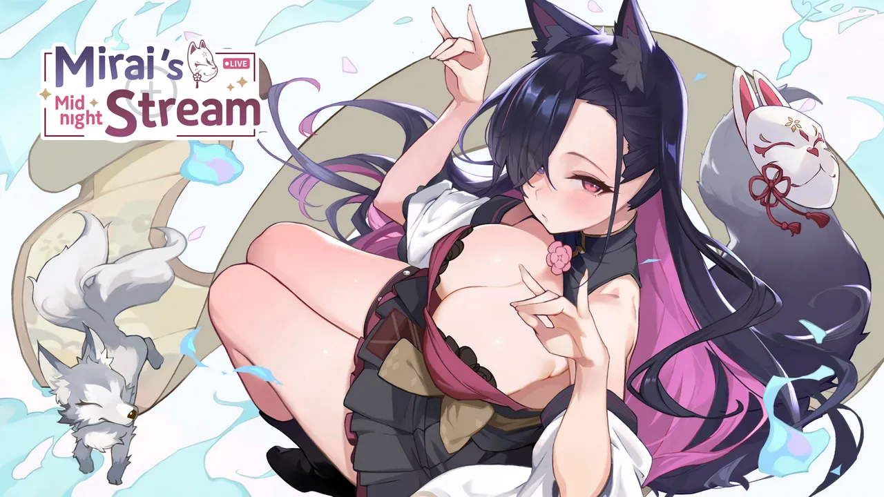 Mirai's Midnight Stream Artbook Englilsh page 1 full