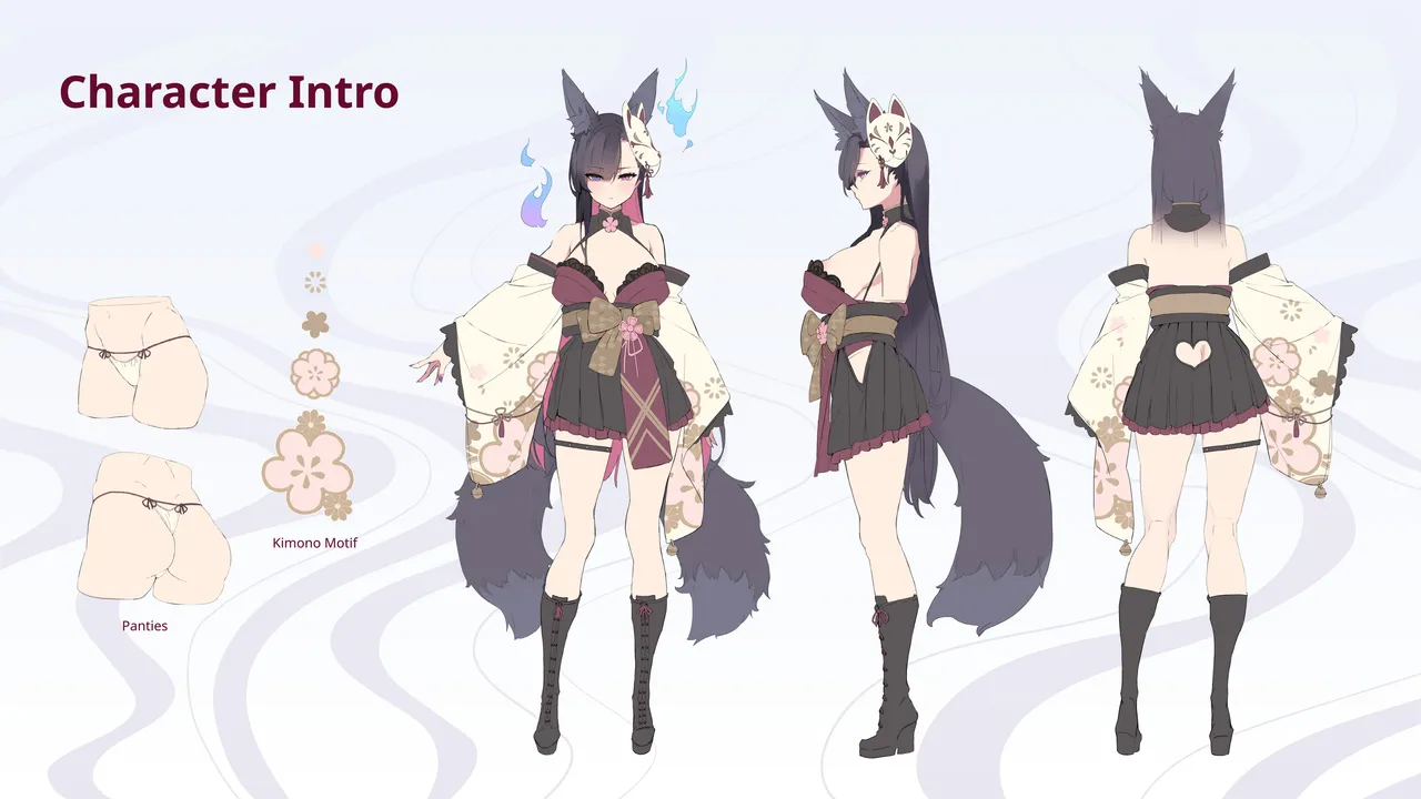 Mirai's Midnight Stream Artbook Englilsh page 4 full