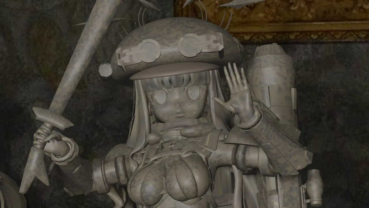 Four Girl Stone Statue page 7 full