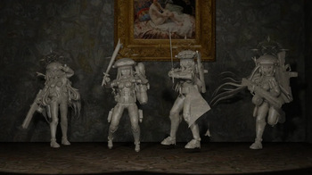 Four Girl Stone Statue cover