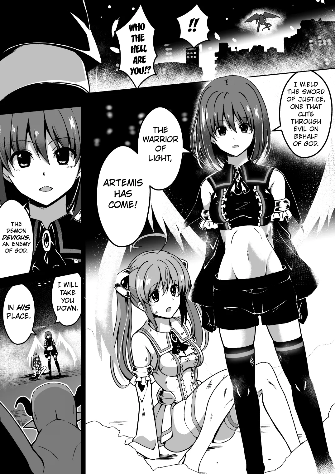 Rankou Tenshi Arutemisu ~ Nakama o Toraware Akuma ni Okasa Reta Shōjo no Matsuro ~ page 4 full