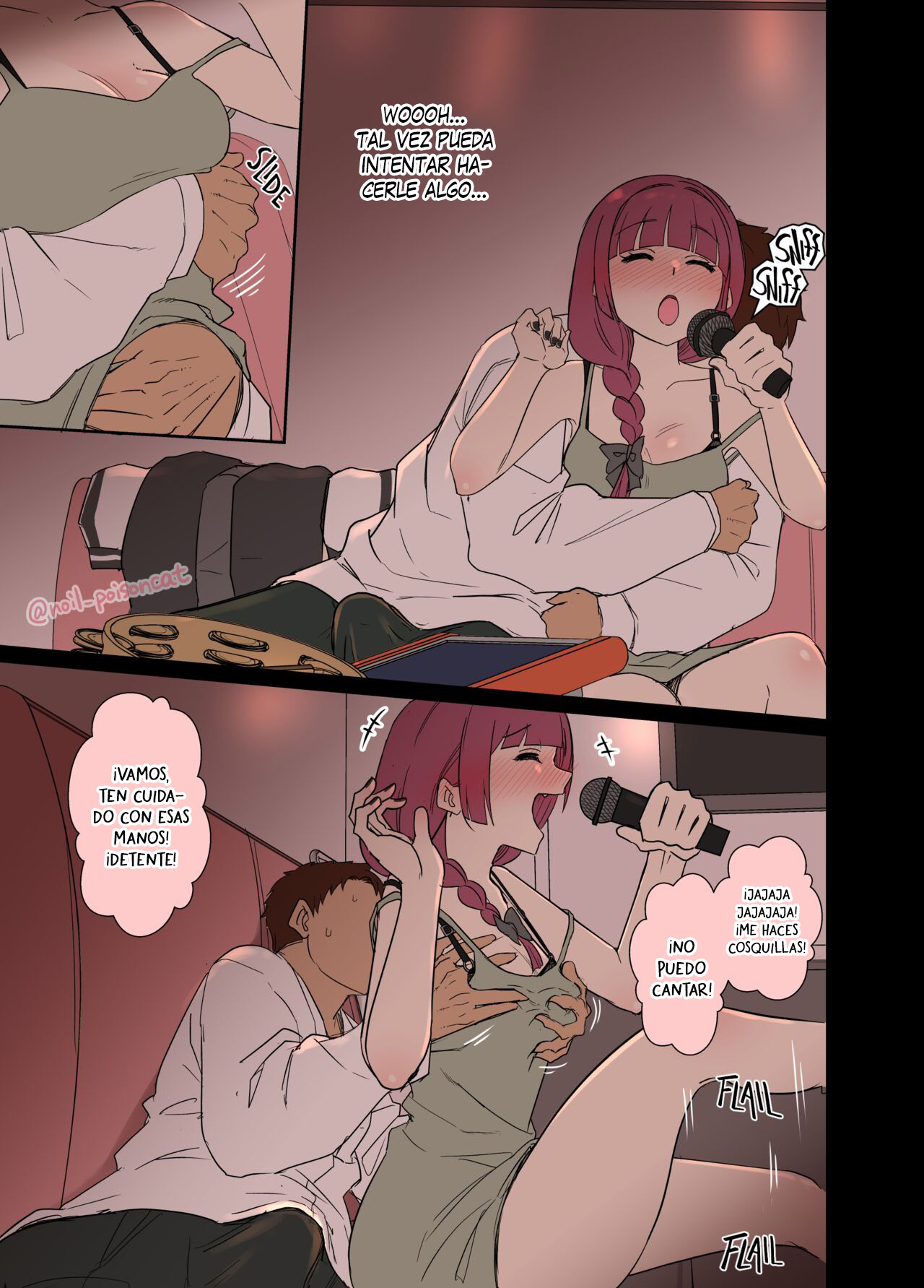 Deisui shita Hiroi Kikuri ni Warui Koto o Suru Hanashi - Haciéndole cosas malas a Kikuri Hiroi borracha page 4 full