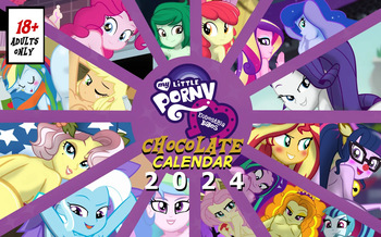 The Chocolate Calendar 2024 cover