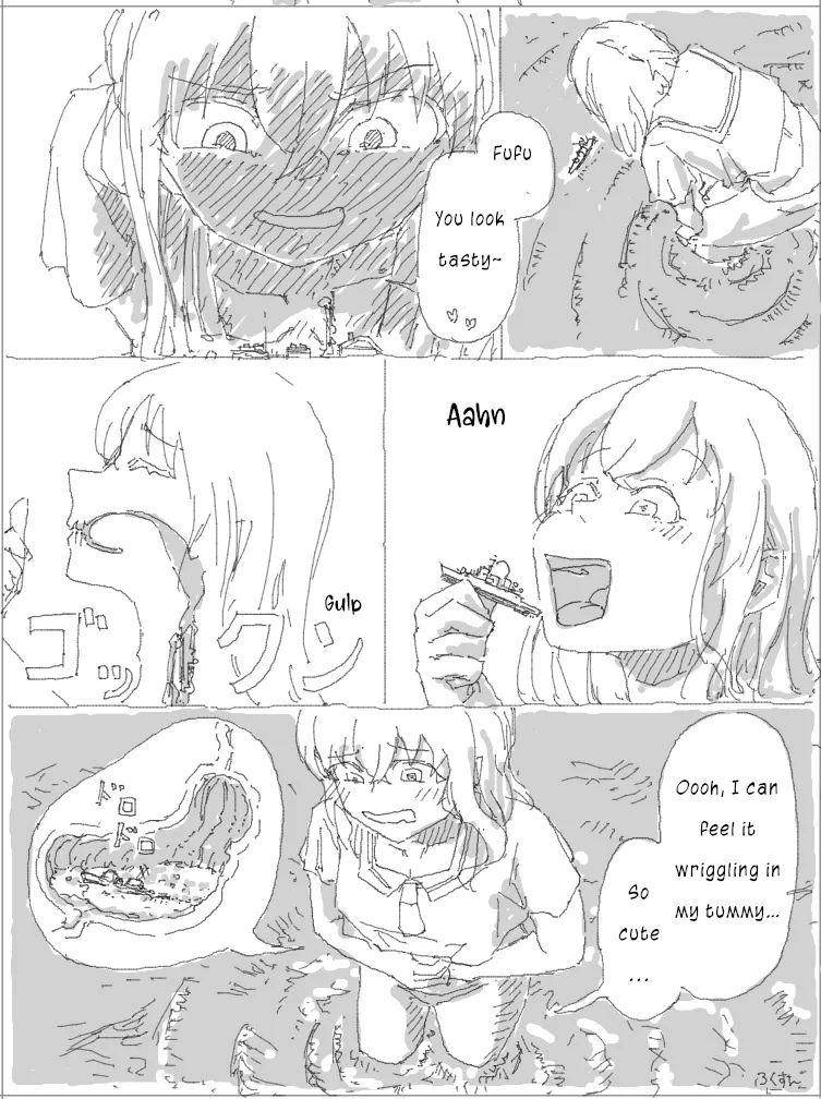 Kyodai Musume Jii #4 | Giantess Masturbation 4 page 5 full
