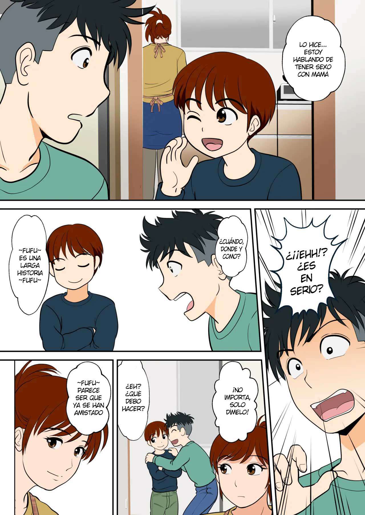 30-nichi go ni SEX suru Haha to Musuko Gaiden2 ~Boku to Kanojo to Kare no Ikiru Michi~｜Madre e Hijo Tendrán SEXO en 30 días - Historia Paralela 2 ~Mi Estilo de Vida, El de Ella y el de Él~ page 6 full