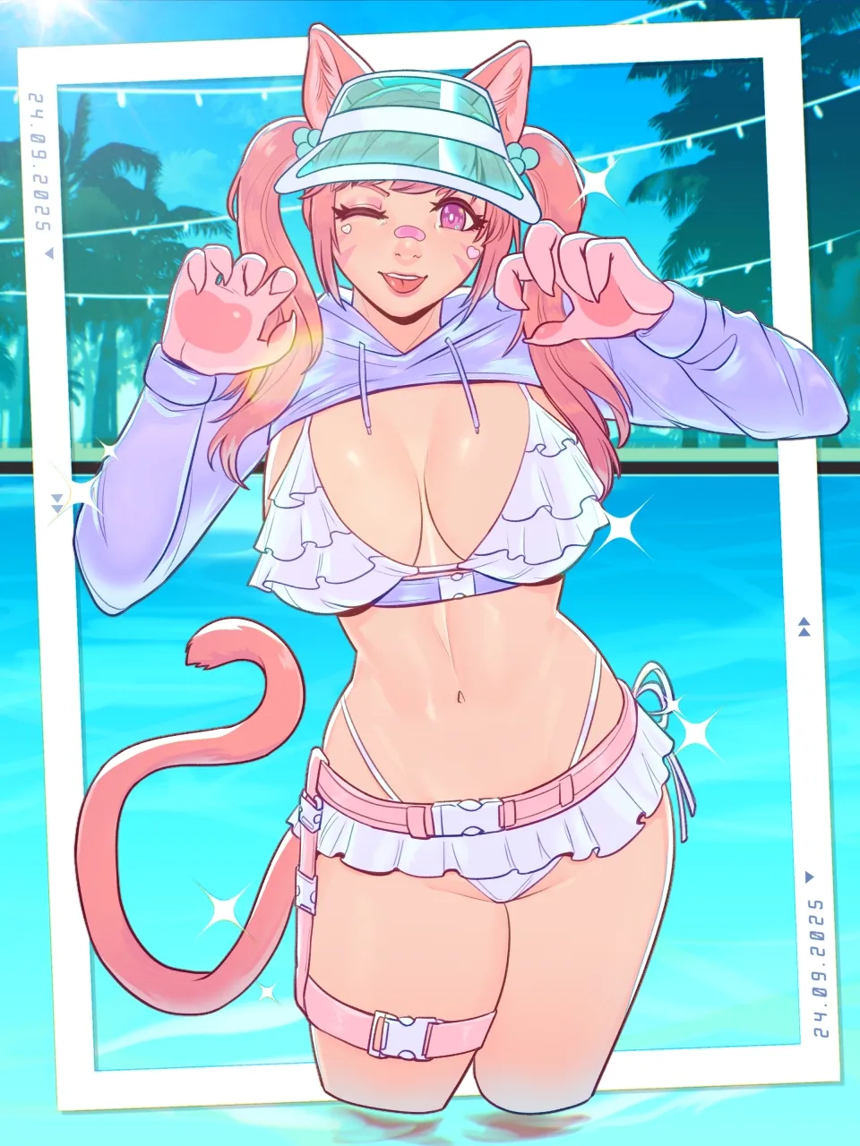 OC catgirl page 8 full