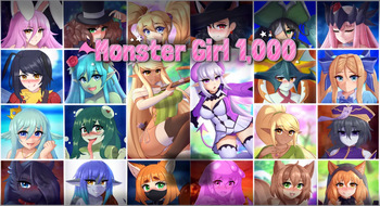 Monster Girl 1,000 cover