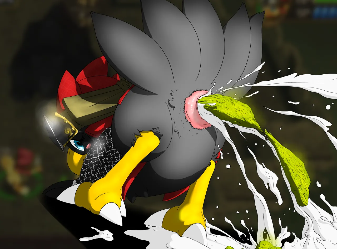 Chocobo Pooping page 7 full