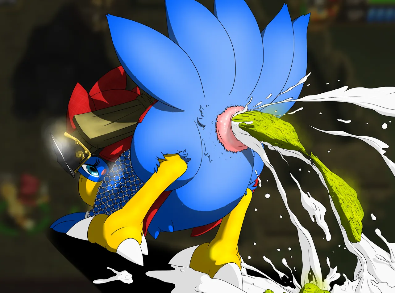 Chocobo Pooping page 8 full