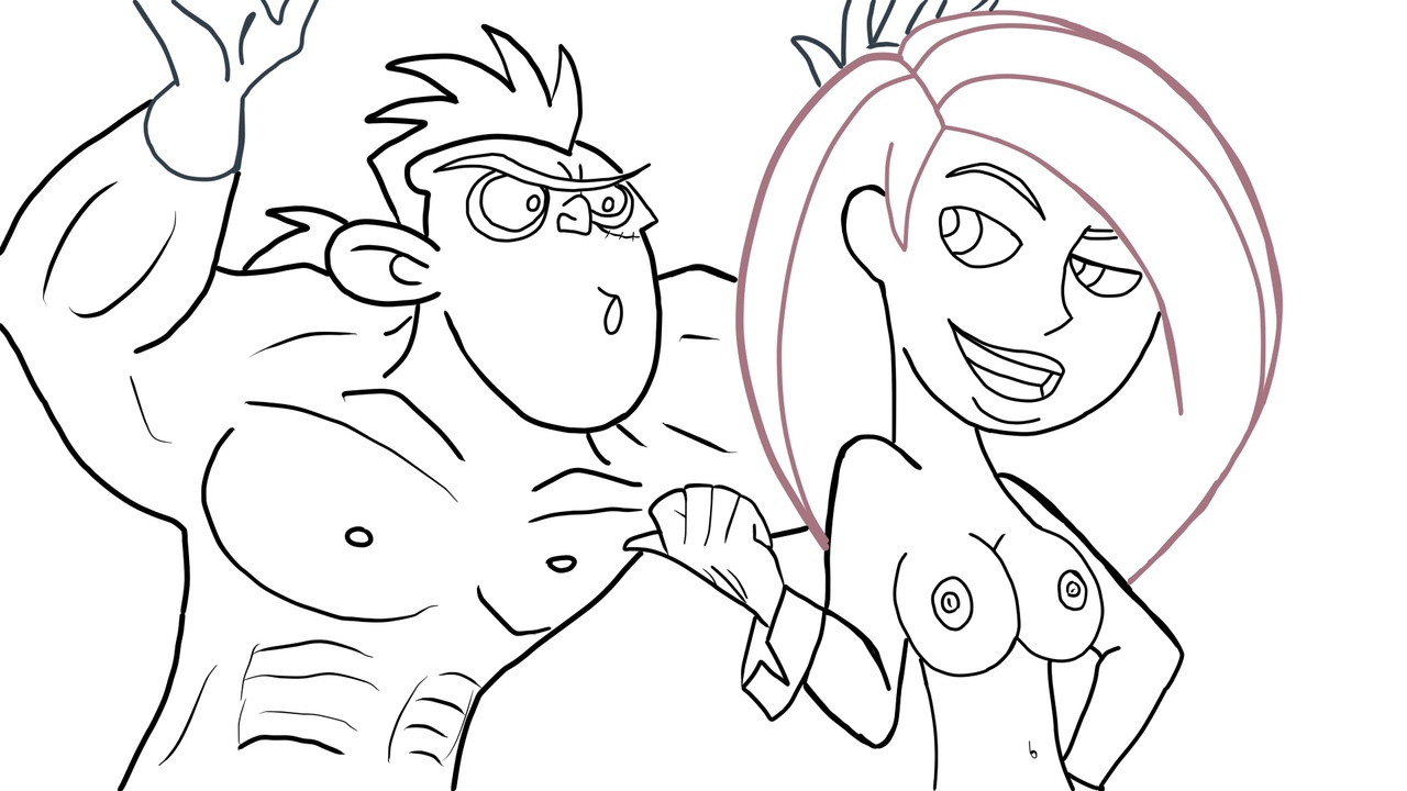 Kim Possible and Dr. Drakken Drawings page 6 full