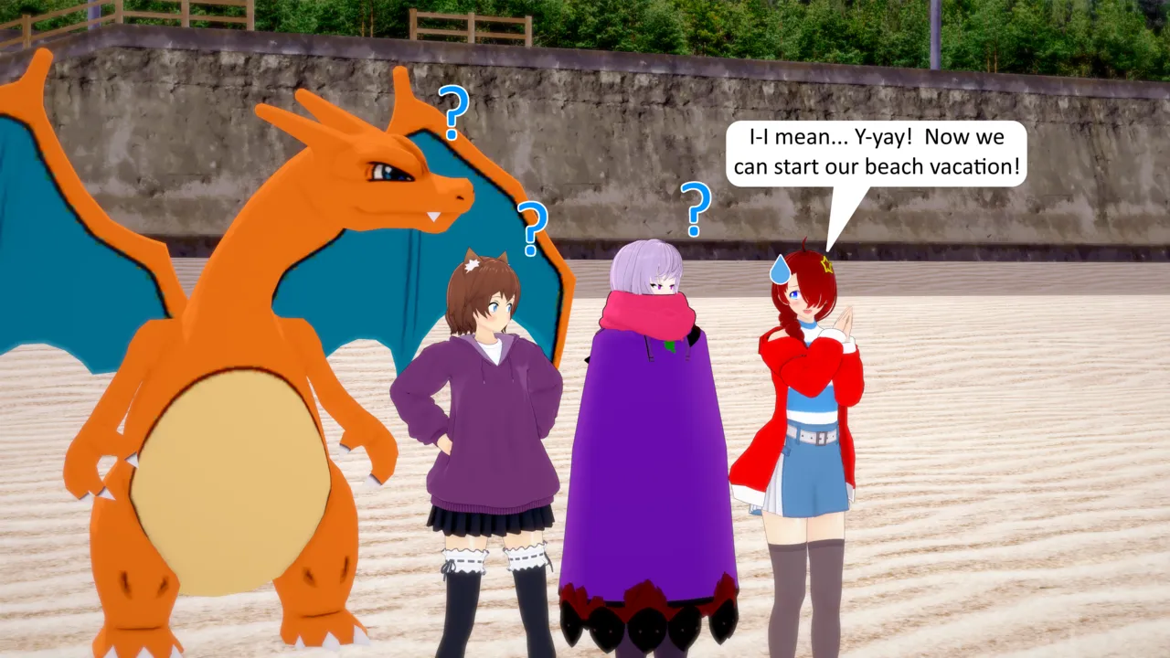 Moruke &amp; Friends: Beach Episode page 3 full