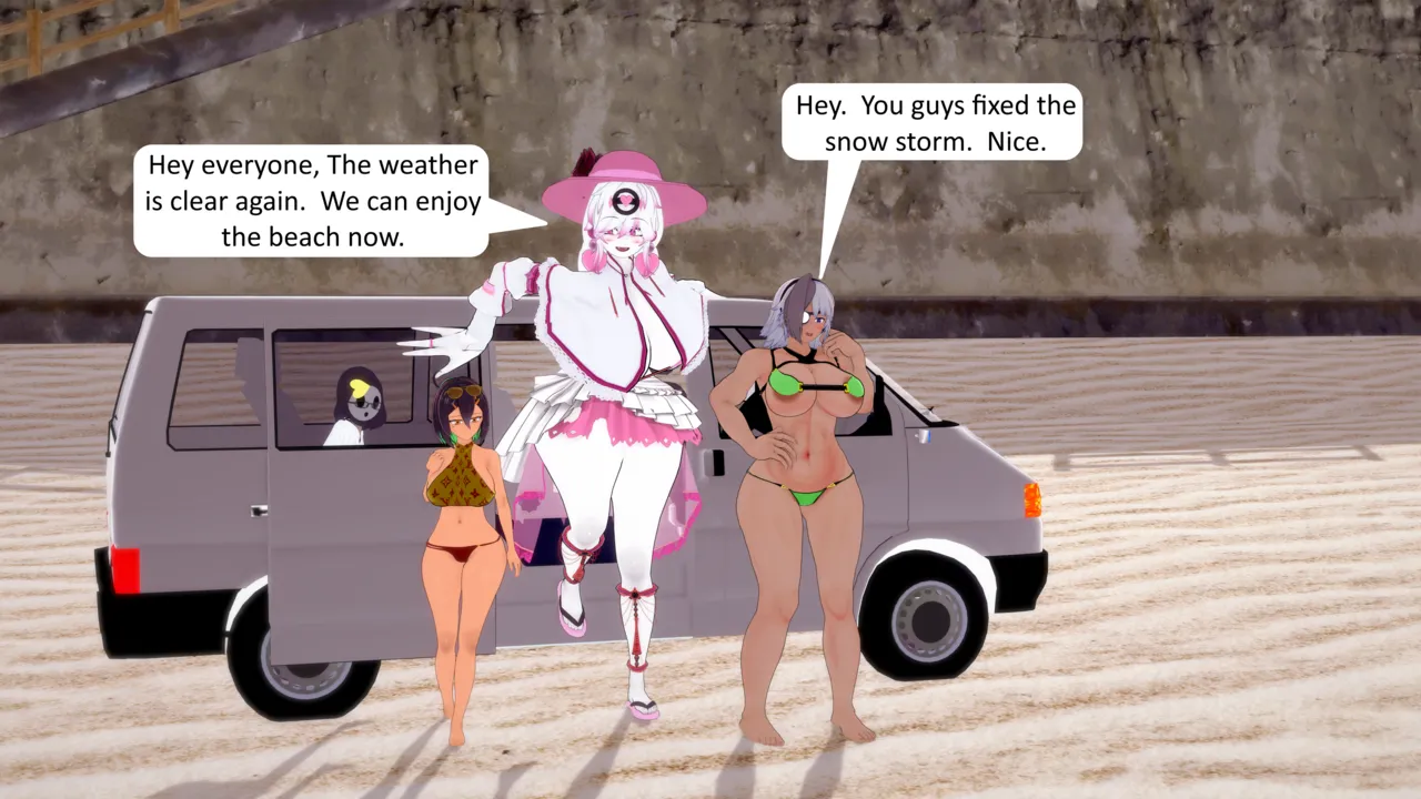 Moruke &amp; Friends: Beach Episode page 4 full