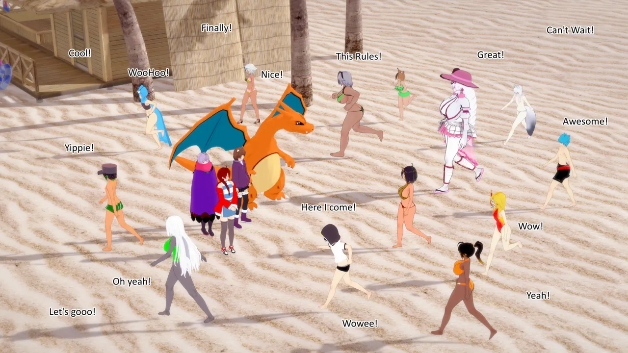 Moruke &amp; Friends: Beach Episode page 5 full