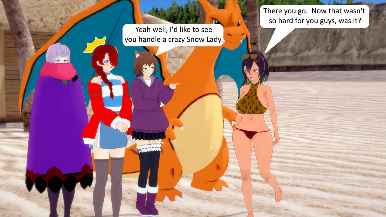 Moruke &amp; Friends: Beach Episode page 6 full