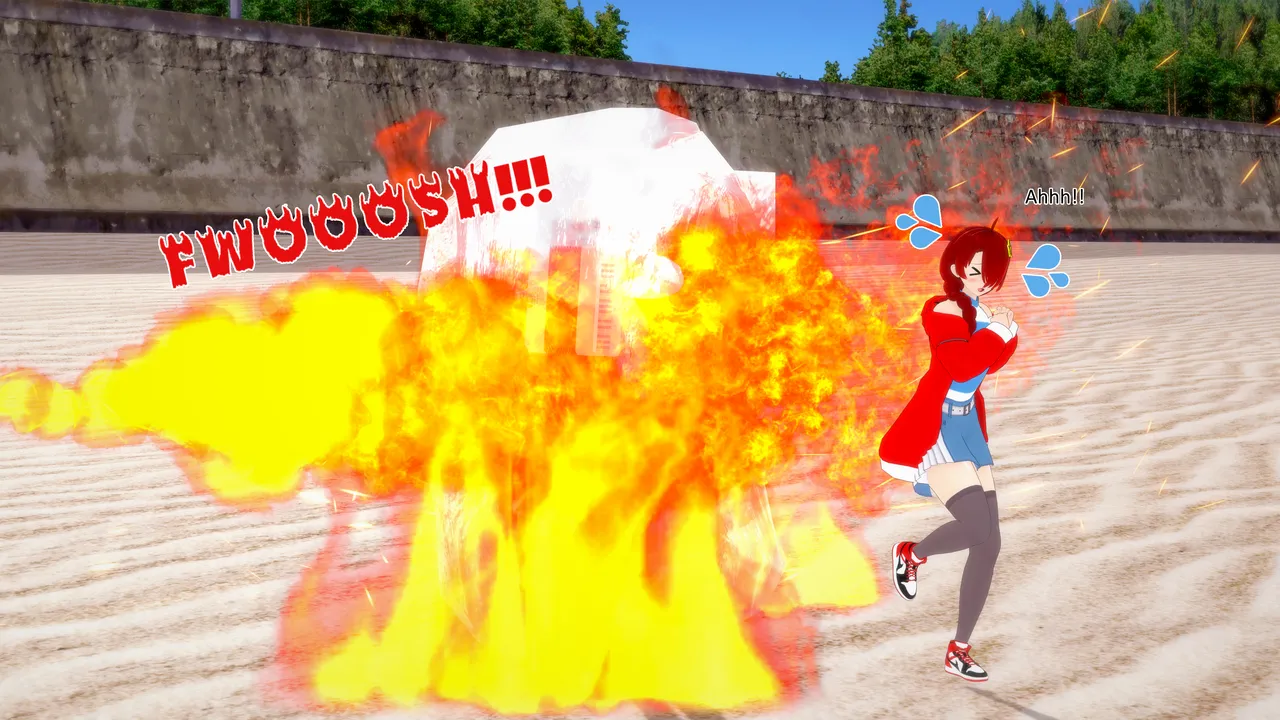 Moruke &amp; Friends: Beach Episode page 8 full