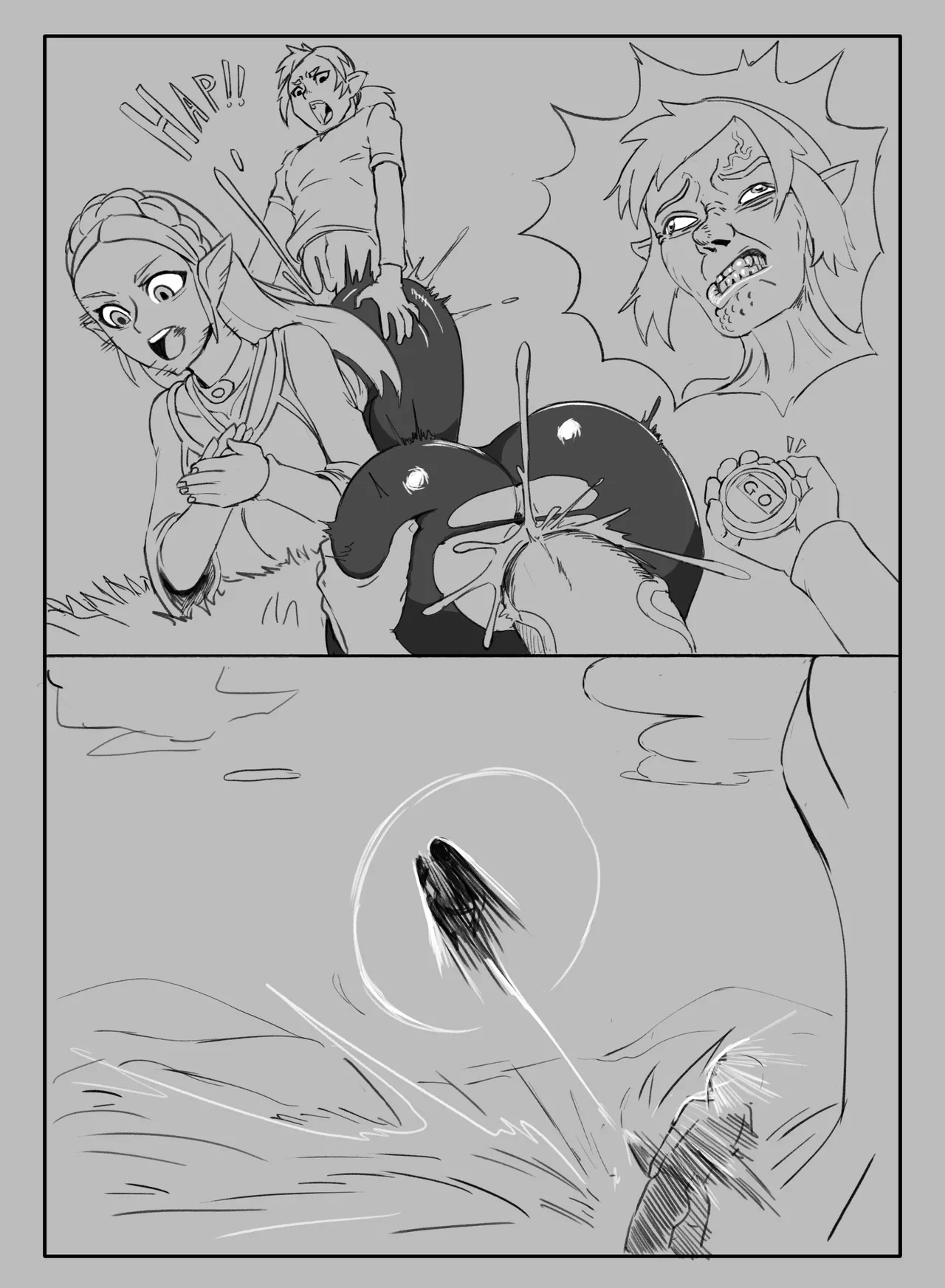 Time Stop Comic page 2 full