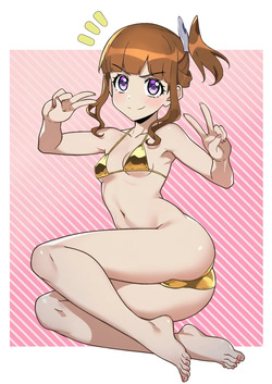 金ビキニXV観客少女