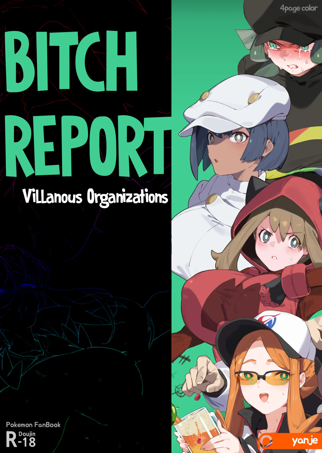 Bitch Report - Villanous Organizations page 1 full