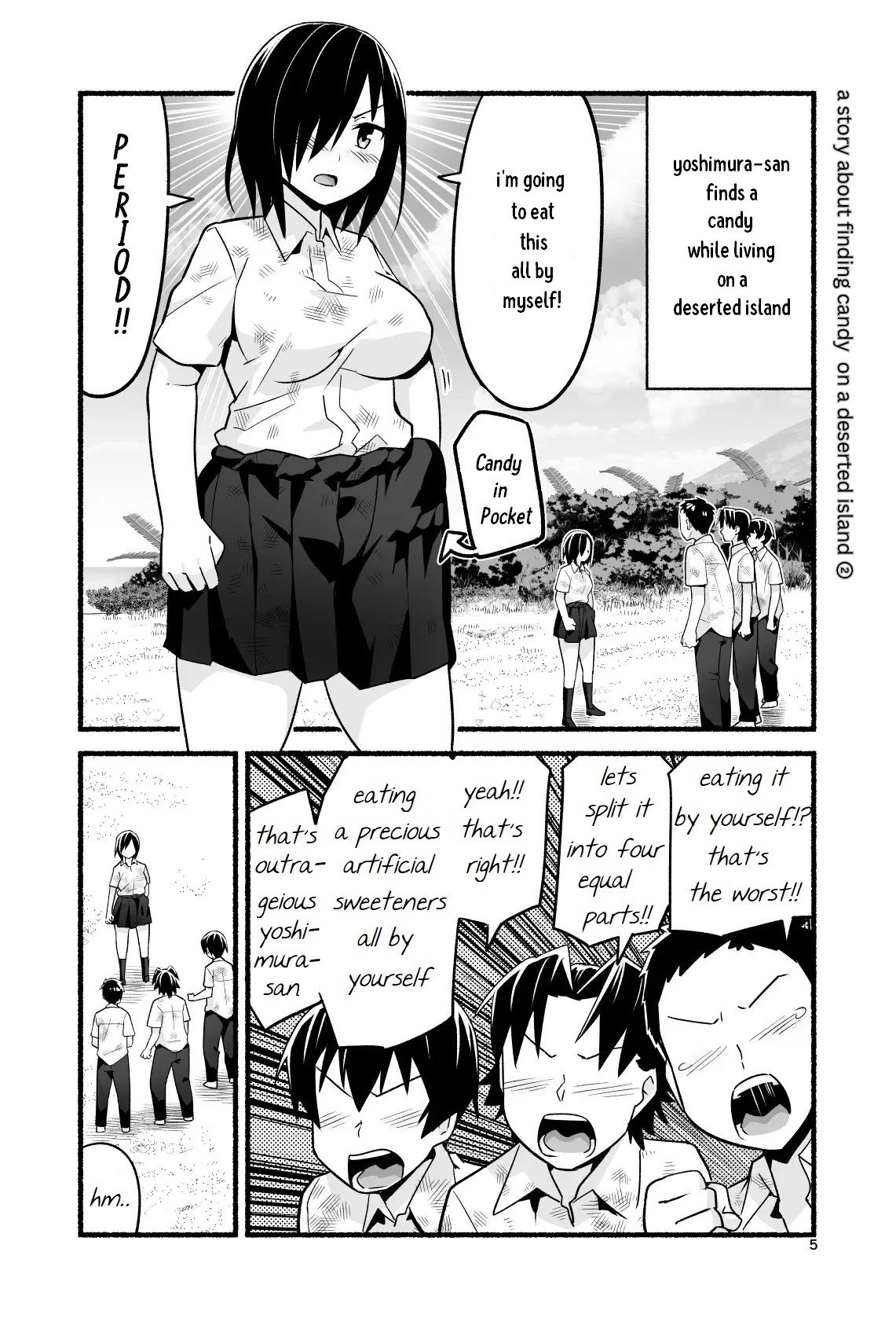 Mujintou de Ame-dama o Mitsukeru Hanashi. Yoshimura-san! 4 page 10 full