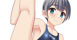 開脚土手練習ちゃん