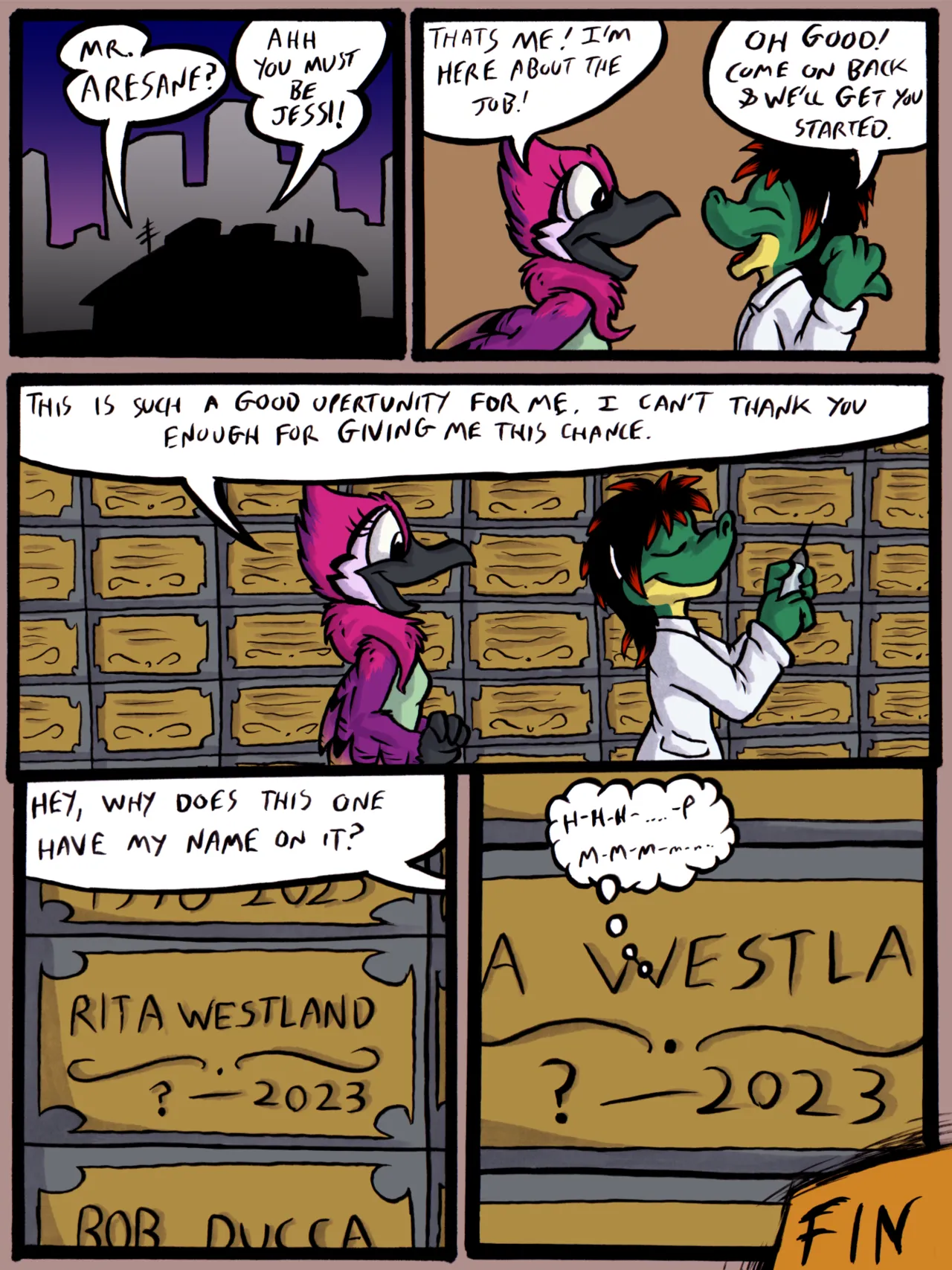 Sleeping on the Job page 7 full