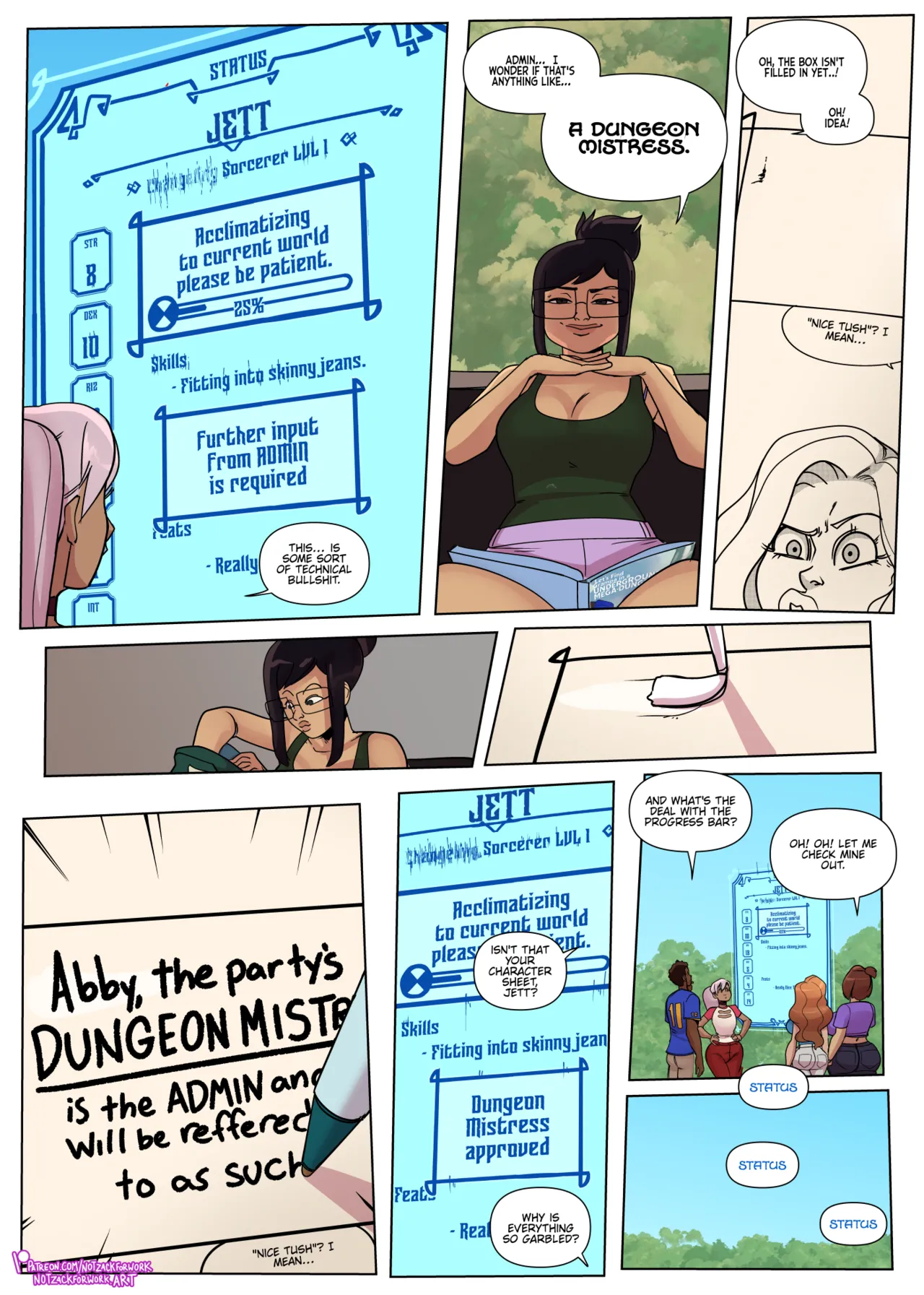 Advanced Selfies &amp; Sorcery page 9 full