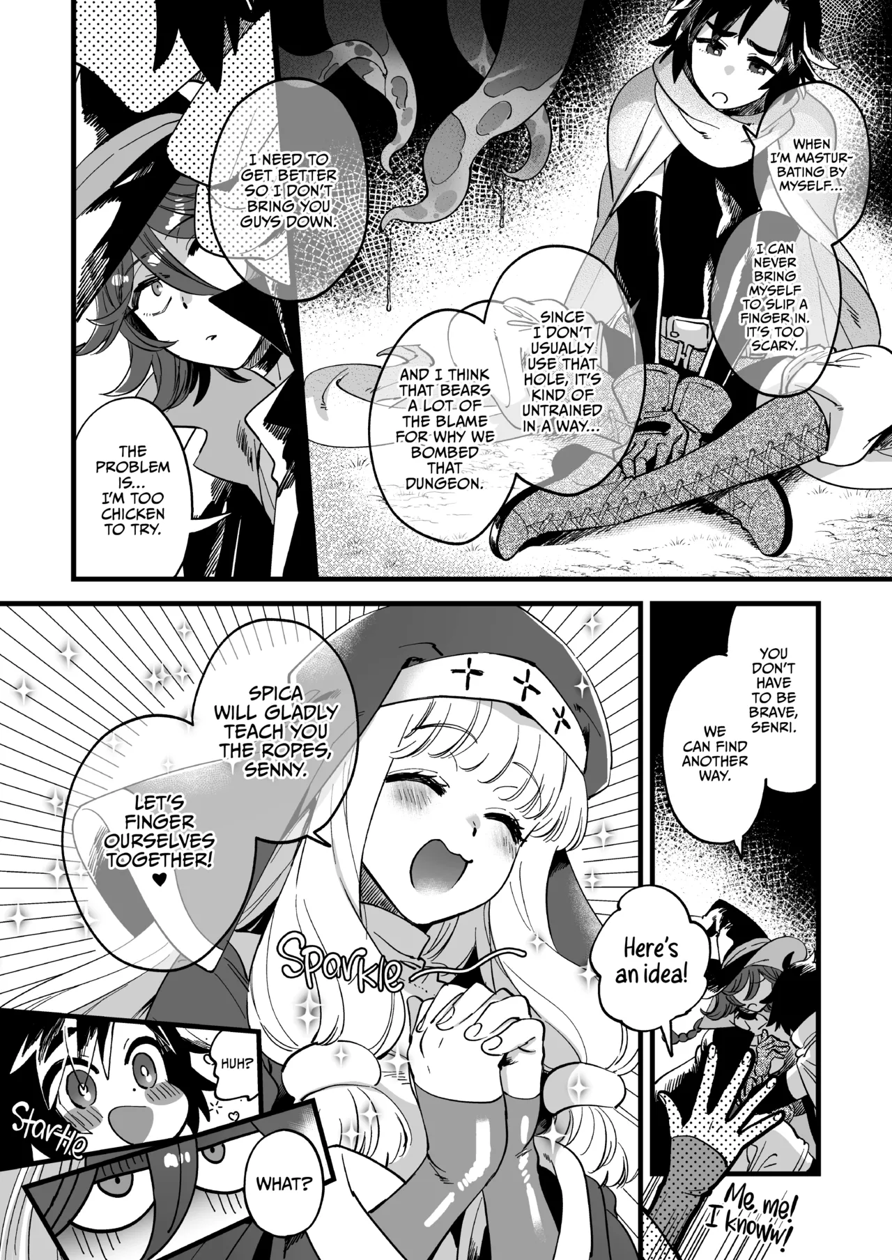 Adventurers by Day, Secretly Training by Night page 7 full