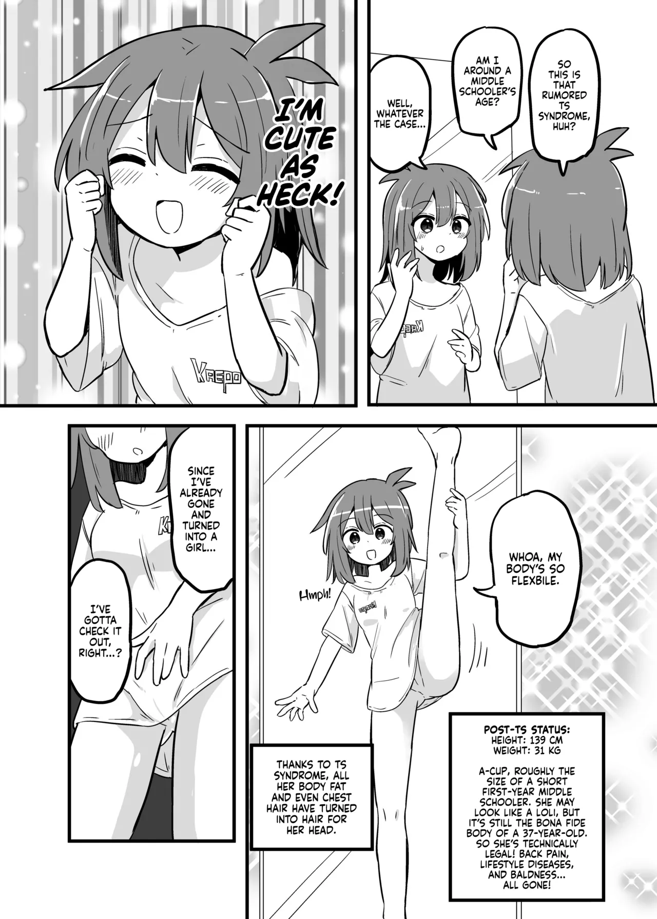 Gouhou TS Ojisan no Ecchi de Midarana Seikatsu page 3 full