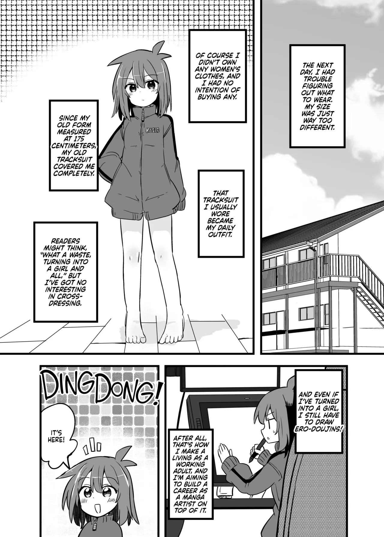 Gouhou TS Ojisan no Ecchi de Midarana Seikatsu page 9 full