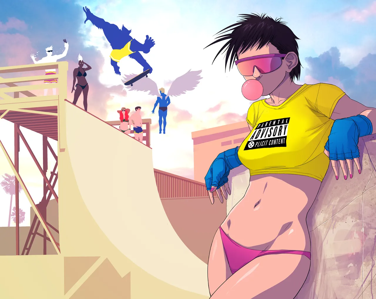 X-Men / Marvel Gals page 8 full