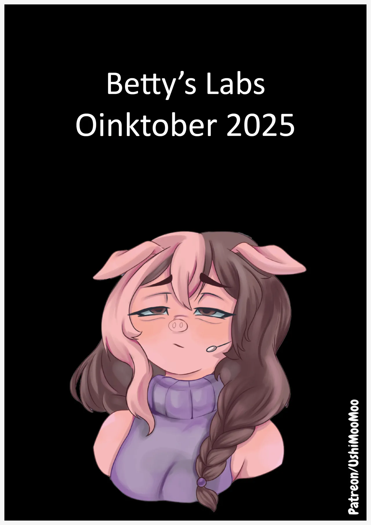 Betty's Lab Oinktober 2025 page 1 full