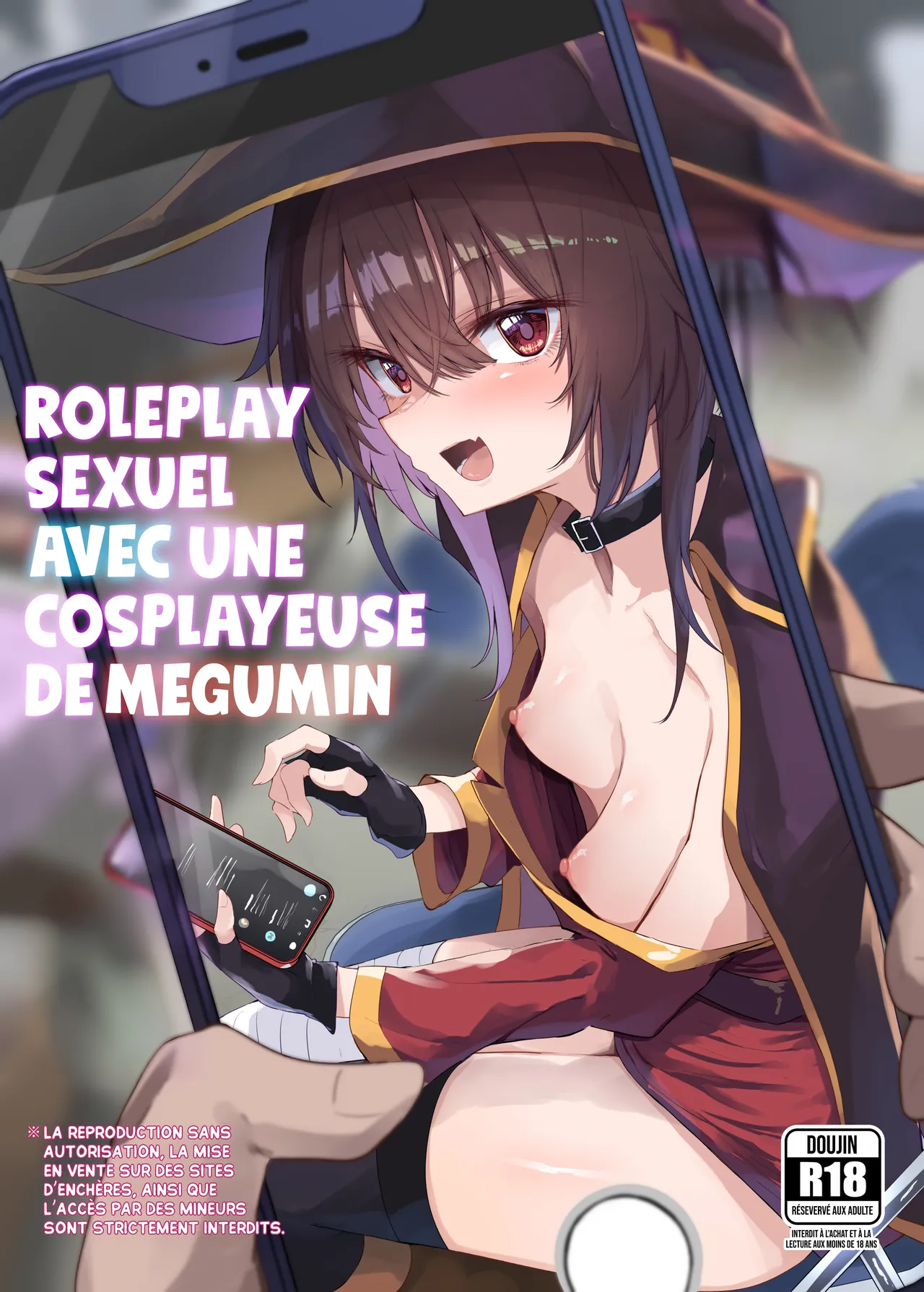 Megumin Cosplayer to Off-Pako Gokko | Roleplay sexuel avec une cosplayeuse de Megumin page 1 full