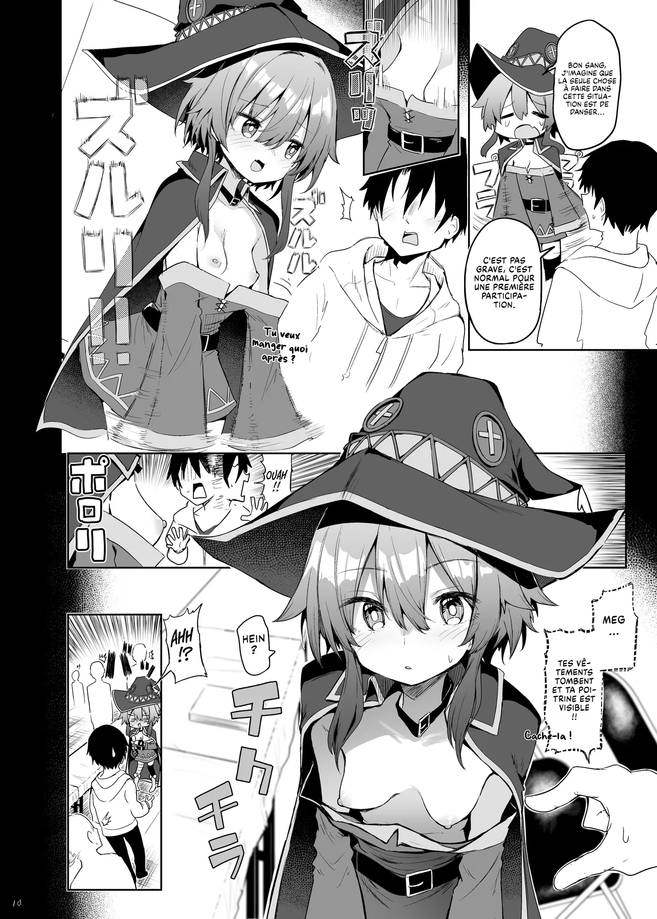 Megumin Cosplayer to Off-Pako Gokko | Roleplay sexuel avec une cosplayeuse de Megumin page 10 full