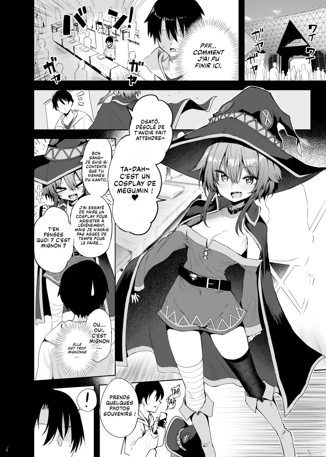 Megumin Cosplayer to Off-Pako Gokko | Roleplay sexuel avec une cosplayeuse de Megumin page 6 full