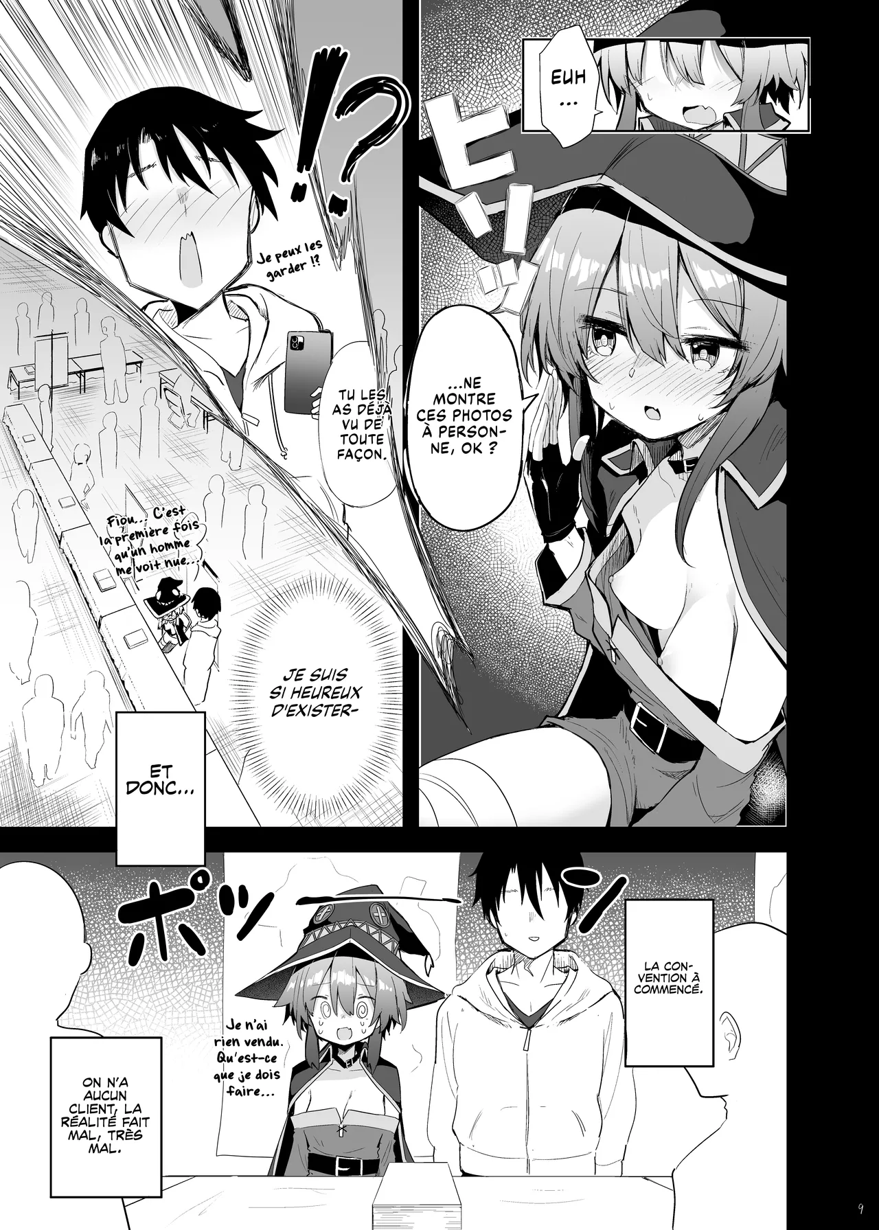 Megumin Cosplayer to Off-Pako Gokko | Roleplay sexuel avec une cosplayeuse de Megumin page 9 full