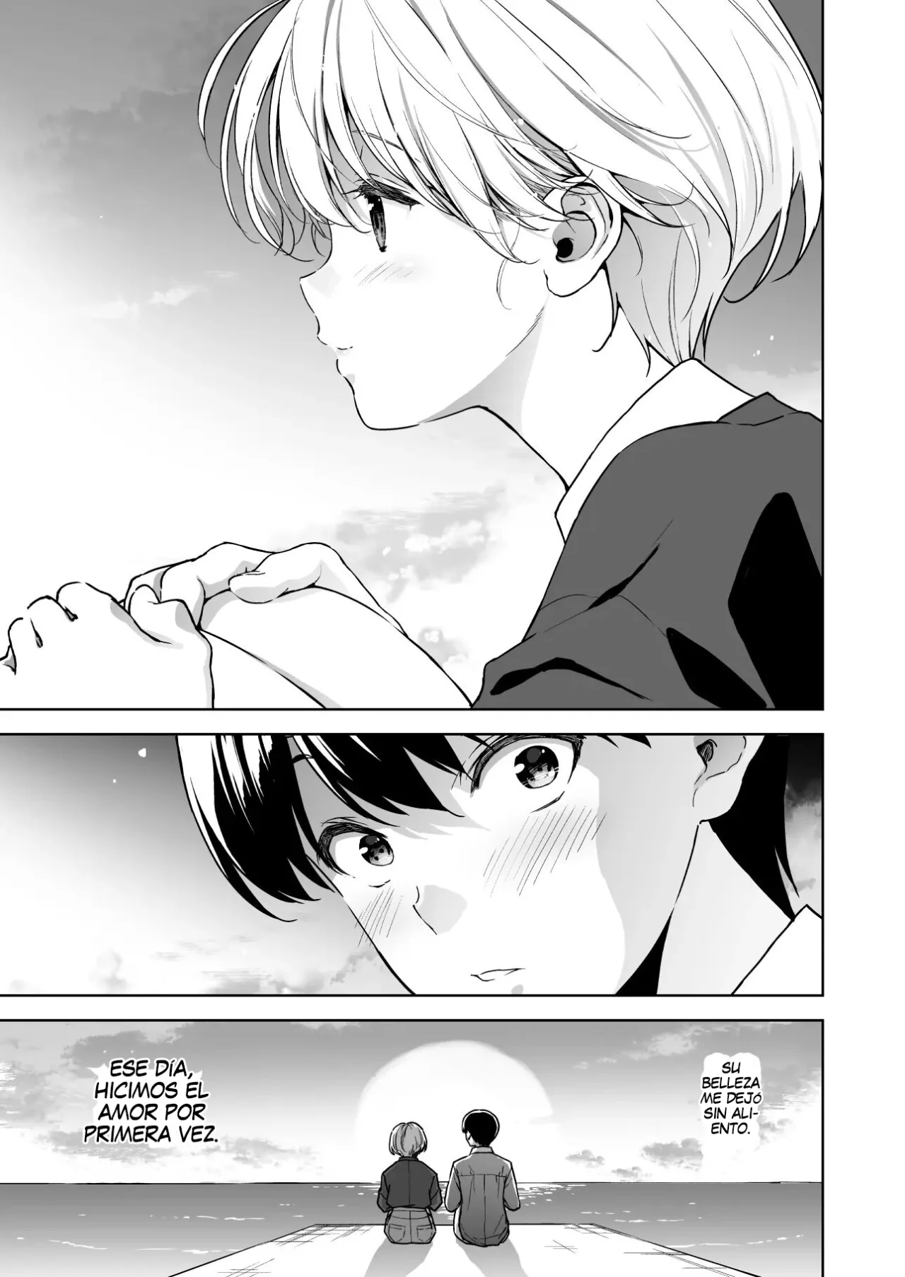 Binyuu no Kanojo ga Iru no ni Taisoubu no Bakunyuu ga Sasottekuru 3｜Tengo una novia con unos pechos preciosos, pero la chica con pechos grandes del club de gimnasia me está tentando 3 page 2 full