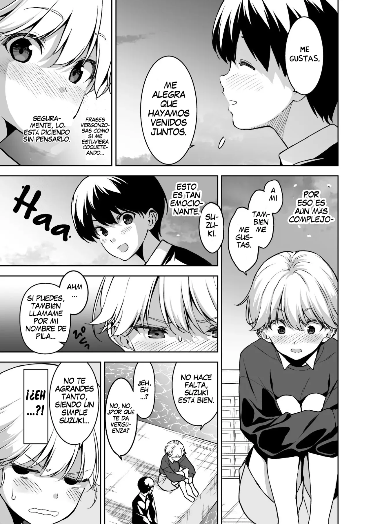 Binyuu no Kanojo ga Iru no ni Taisoubu no Bakunyuu ga Sasottekuru 3｜Tengo una novia con unos pechos preciosos, pero la chica con pechos grandes del club de gimnasia me está tentando 3 page 4 full