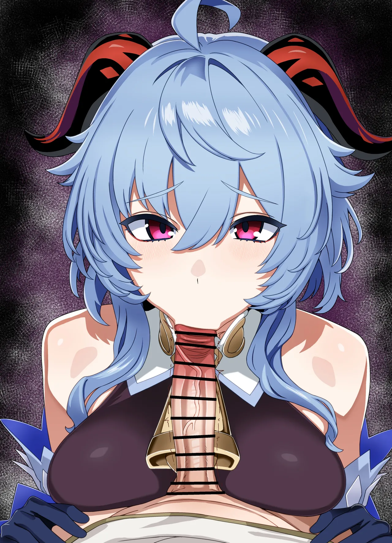 甘雨 亀頭フェラ 台詞付きCG集 page 8 full