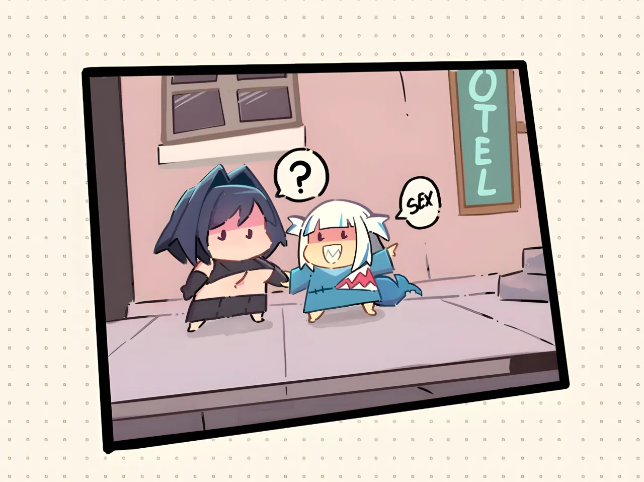 Gura x Kronii page 1 full