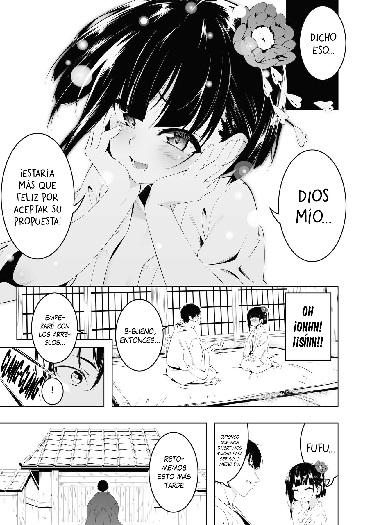 Koushoku no Chuugi Kunoichi Botan - Botan, la kunoichi lujuriosamente leal page 8 full