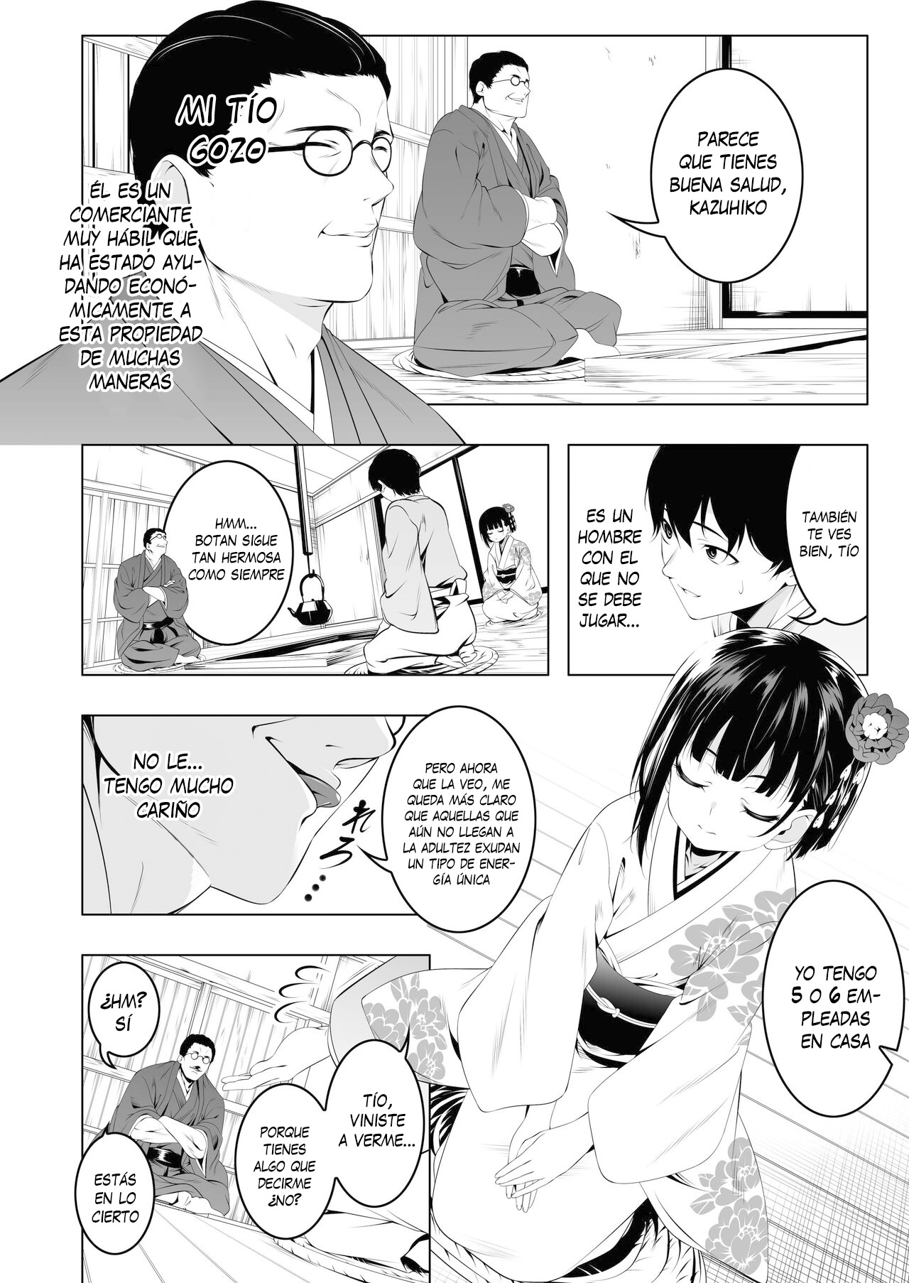 Koushoku no Chuugi Kunoichi Botan - Botan, la kunoichi lujuriosamente leal page 9 full