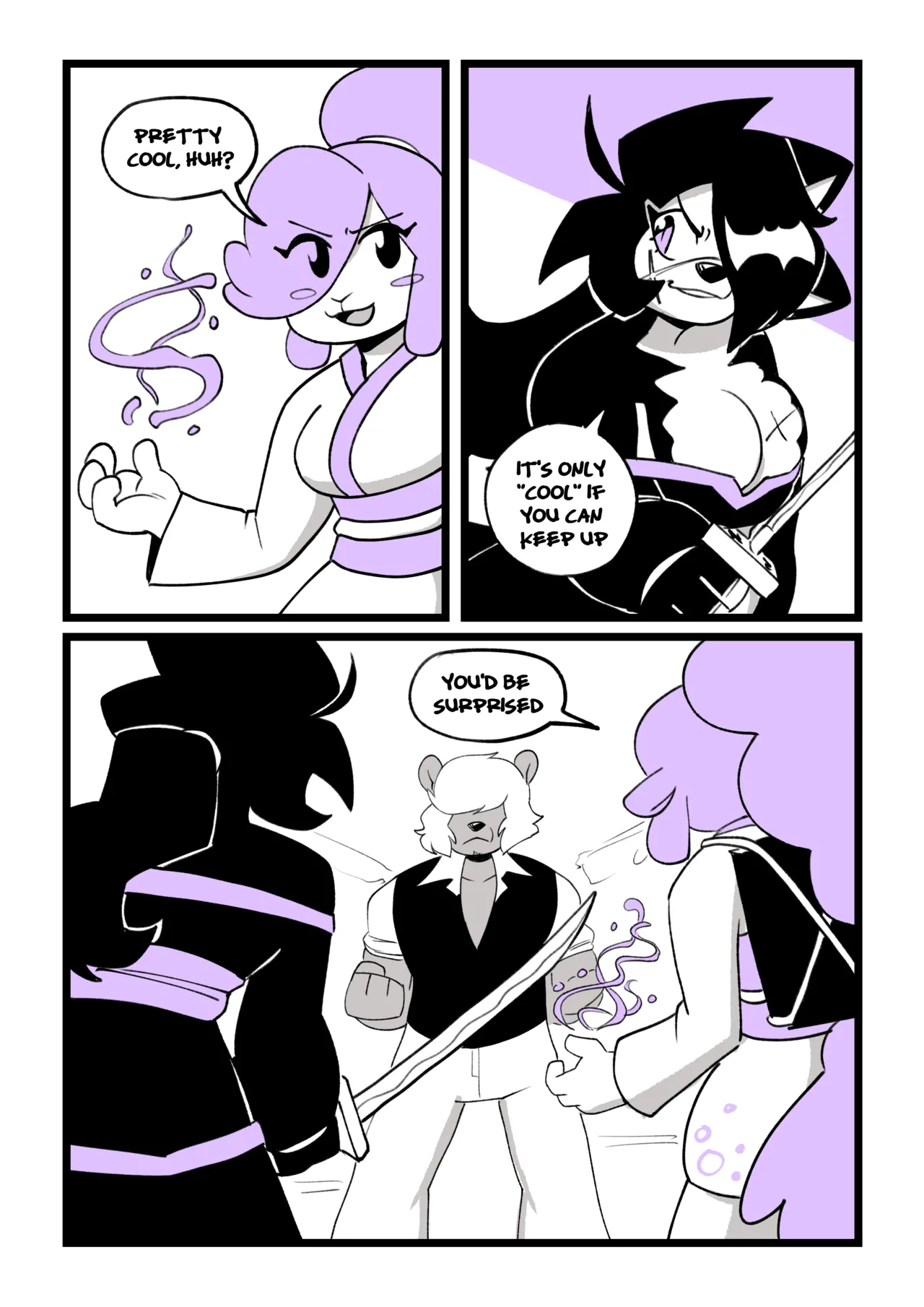 Hachimitsu: Blade for Hire: Chapter 11 - Dark Side Rhythm page 5 full